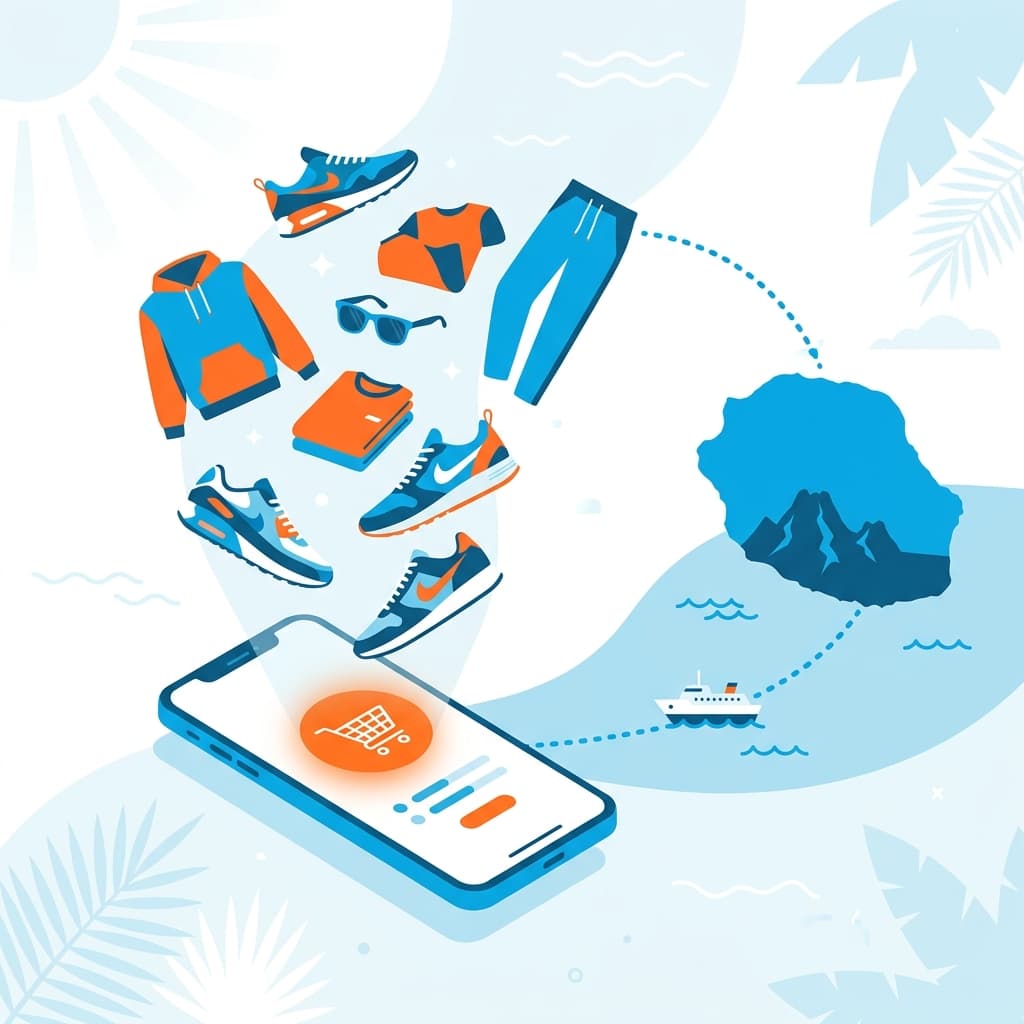 Image de couverture : Acheter sur Nike et ASOS depuis La Réunion