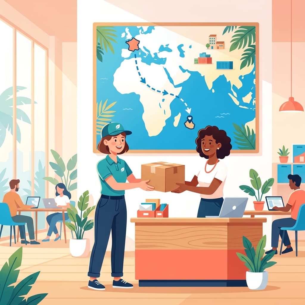 Image de couverture : Envoyer un colis à La Réunion par La Poste