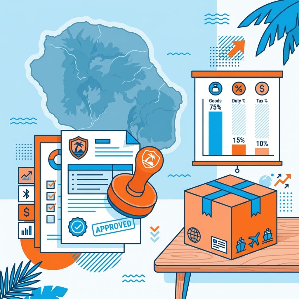 Image de couverture : Douane à La Réunion : guide complet pour envoyer un colis